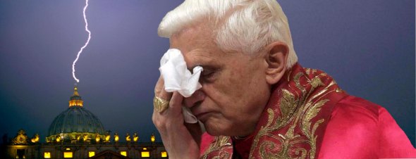 Pope resigned